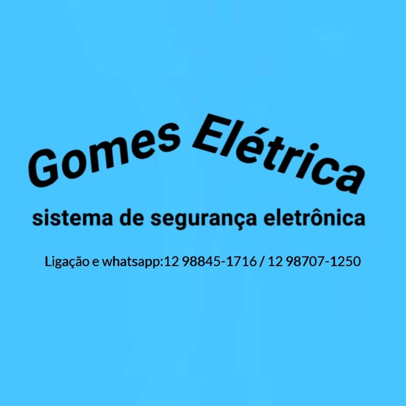 Gomes Eletrica e Segurança Eletronica Jacareí SP